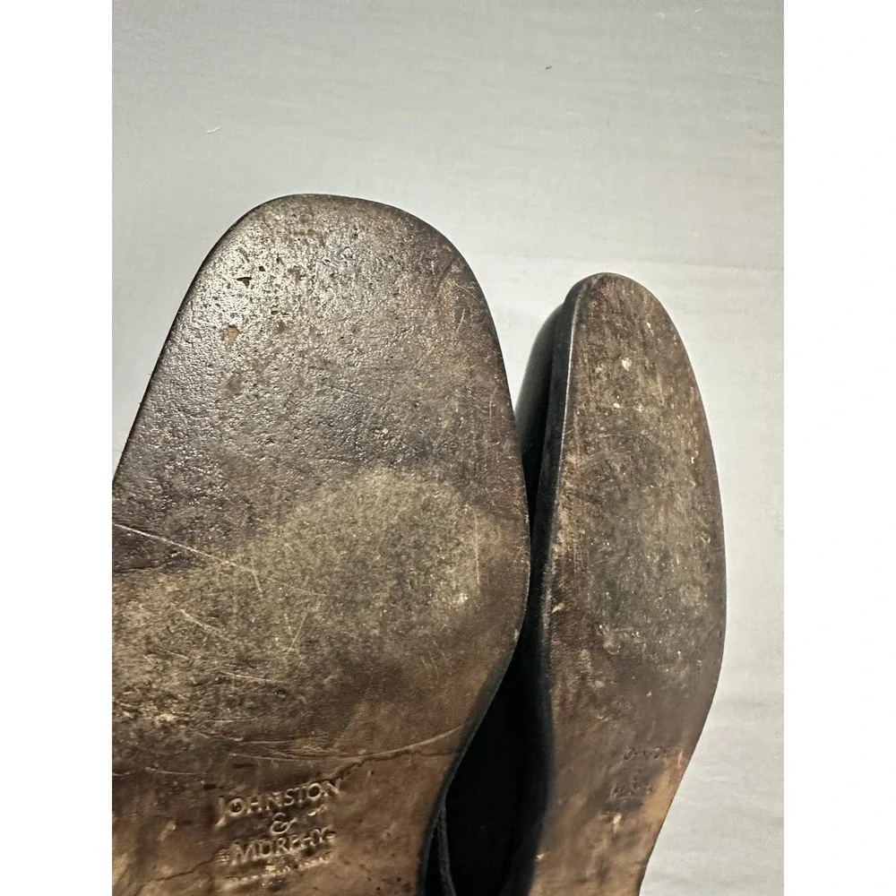 Johnston And‎ Murphy Men's Black Shoes 10.5